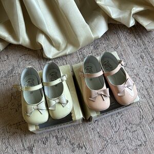 Leon Baby Shoes from England 🇬🇧 Size 20 US 4/5 Darling 👑🎀